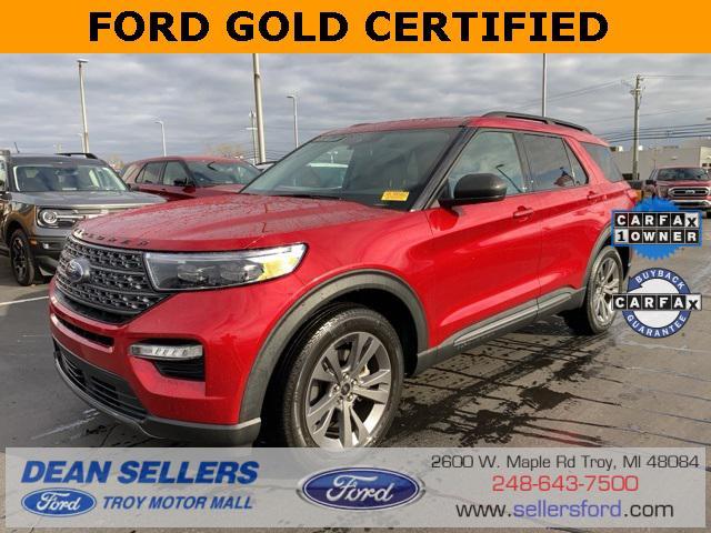 used 2021 Ford Explorer car, priced at $27,800