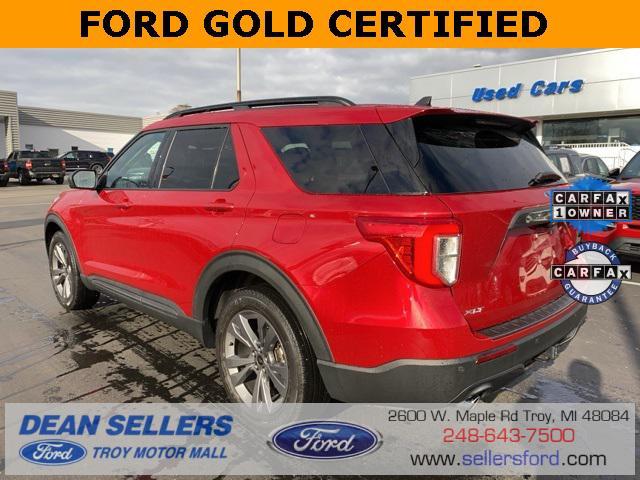 used 2021 Ford Explorer car, priced at $27,800