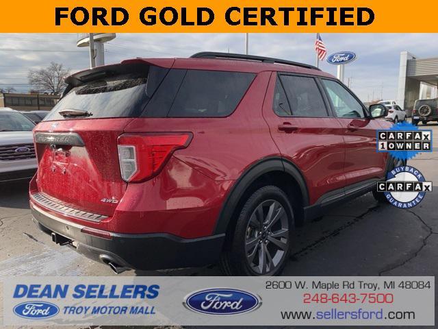 used 2021 Ford Explorer car, priced at $27,800