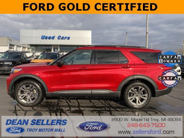 used 2021 Ford Explorer car, priced at $27,800