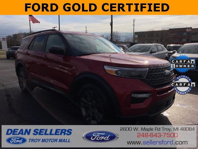 used 2021 Ford Explorer car, priced at $27,800