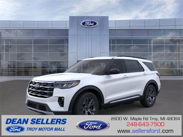 new 2025 Ford Explorer car, priced at $51,075