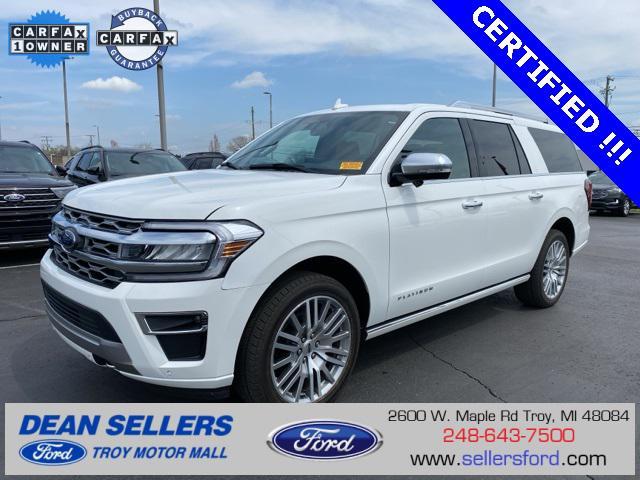 used 2023 Ford Expedition Max car, priced at $64,489