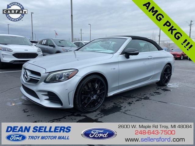 used 2020 Mercedes-Benz AMG C 43 car, priced at $40,300