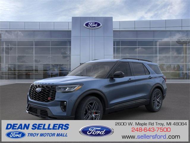 new 2025 Ford Explorer car, priced at $57,074