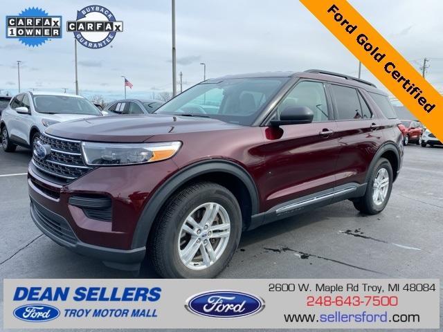 used 2022 Ford Explorer car, priced at $29,500