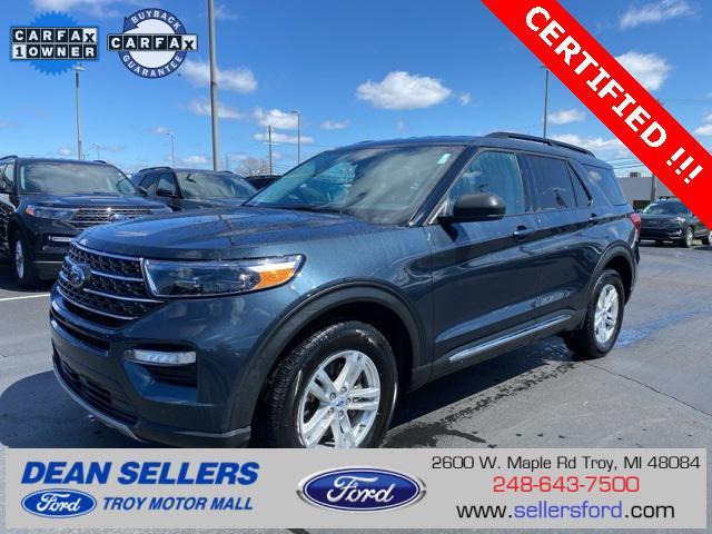 used 2022 Ford Explorer car, priced at $32,188