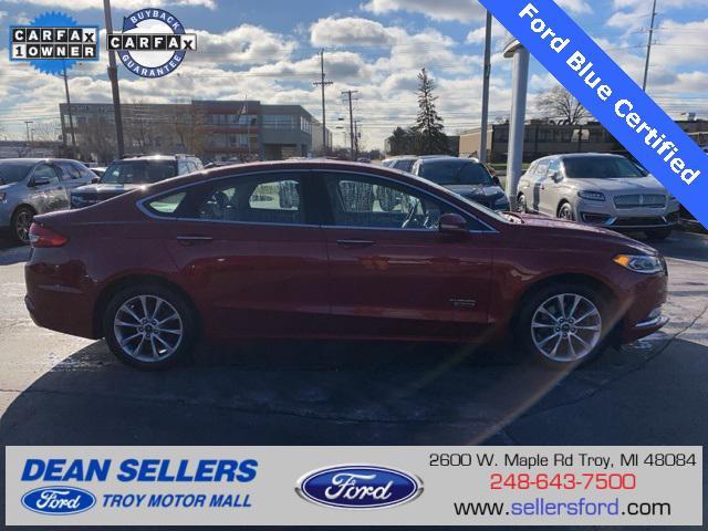 used 2017 Ford Fusion Energi car, priced at $15,800