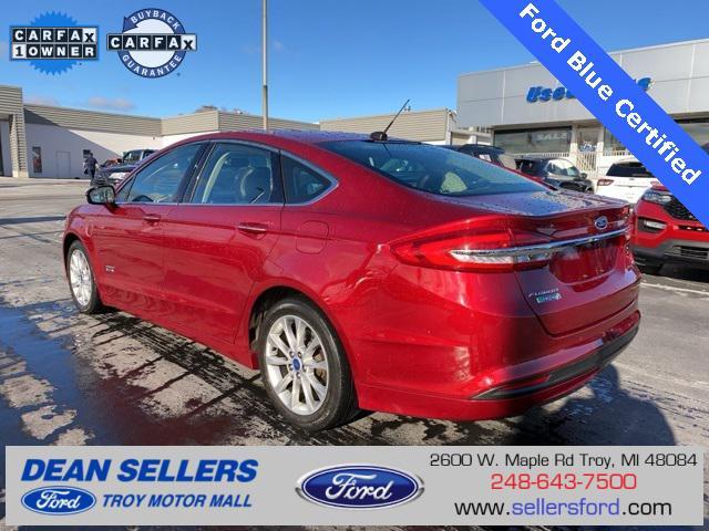 used 2017 Ford Fusion Energi car, priced at $15,800