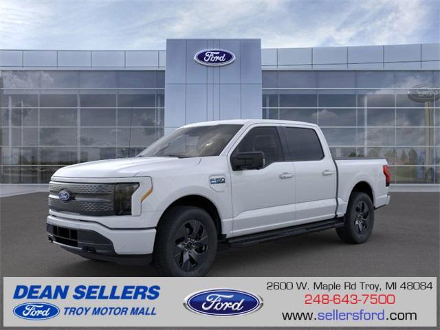 new 2025 Ford F-150 Lightning car, priced at $66,222