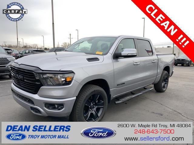 used 2020 Ram 1500 car, priced at $29,437