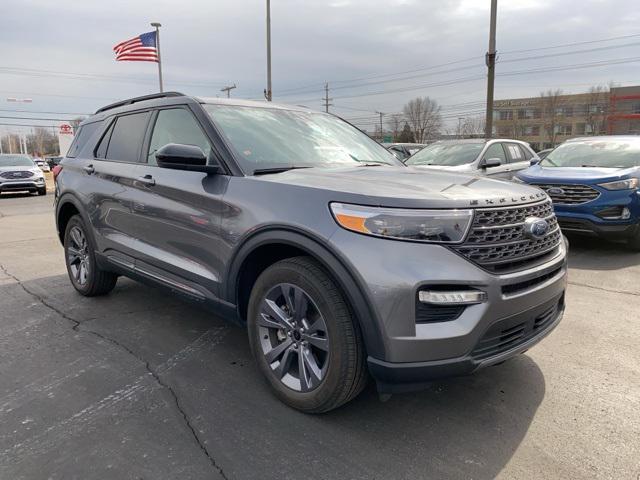 used 2022 Ford Explorer car, priced at $29,725