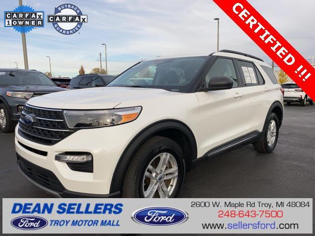 used 2022 Ford Explorer car, priced at $29,699