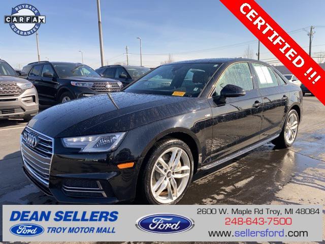 used 2017 Audi A4 car, priced at $14,988