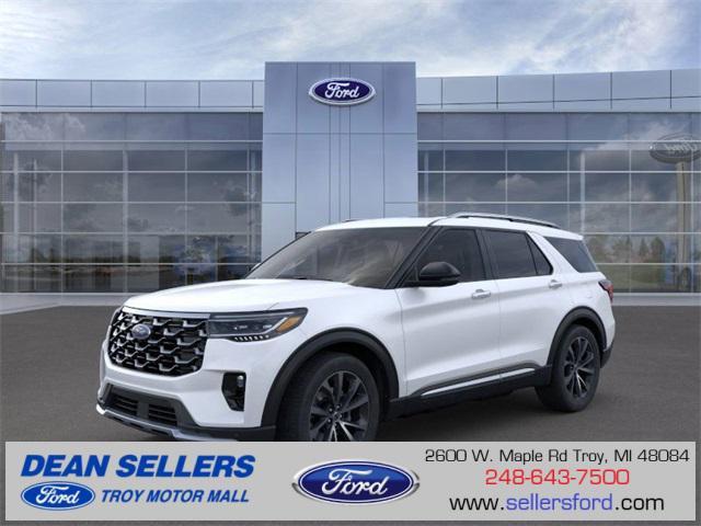 new 2025 Ford Explorer car, priced at $56,802