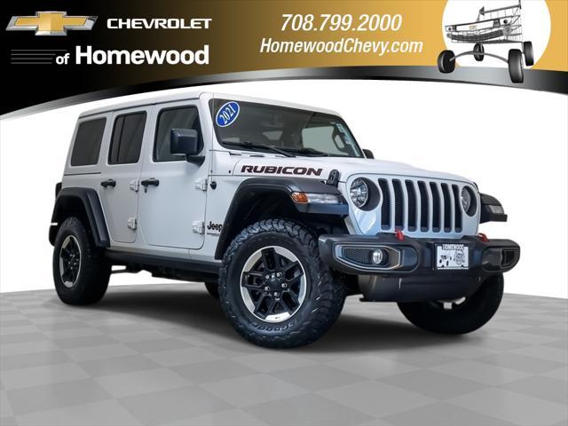 used 2021 Jeep Wrangler Unlimited car, priced at $38,989