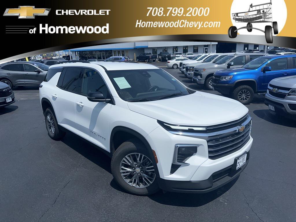 used 2025 Chevrolet Traverse car, priced at $39,990