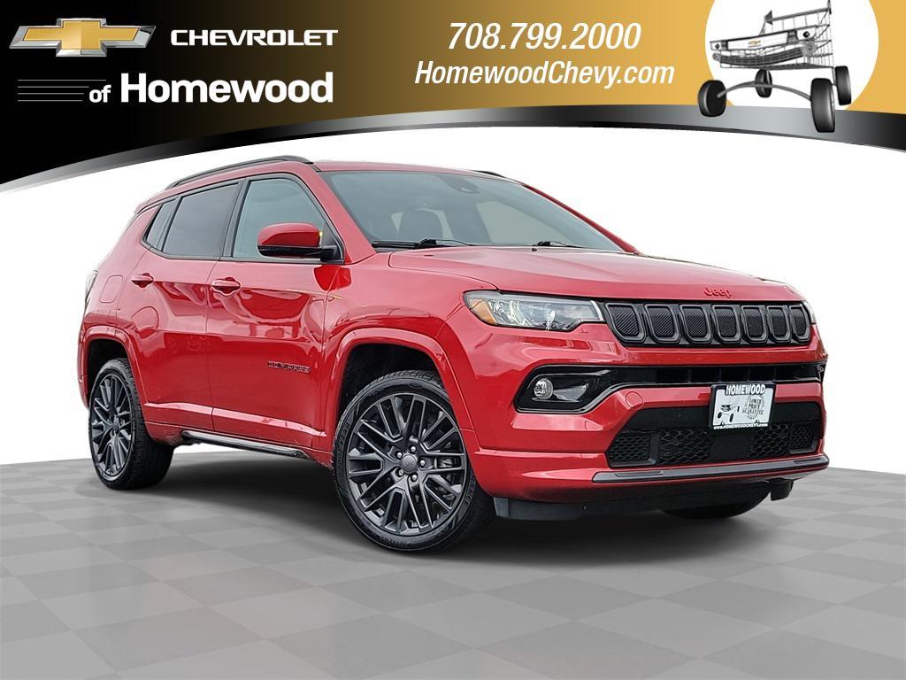 used 2022 Jeep Compass car, priced at $21,991