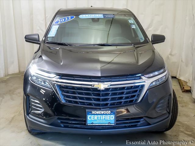 used 2022 Chevrolet Equinox car, priced at $19,605