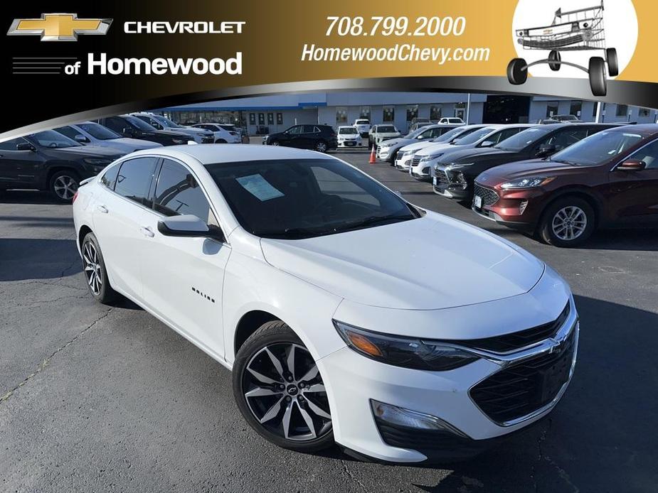 used 2021 Chevrolet Malibu car, priced at $17,491