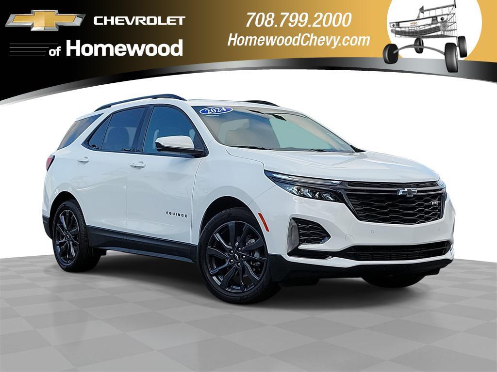 used 2024 Chevrolet Equinox car, priced at $27,491