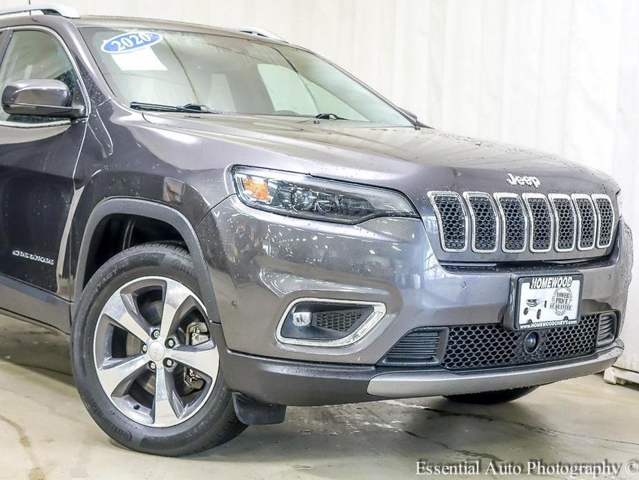 used 2020 Jeep Cherokee car, priced at $26,991