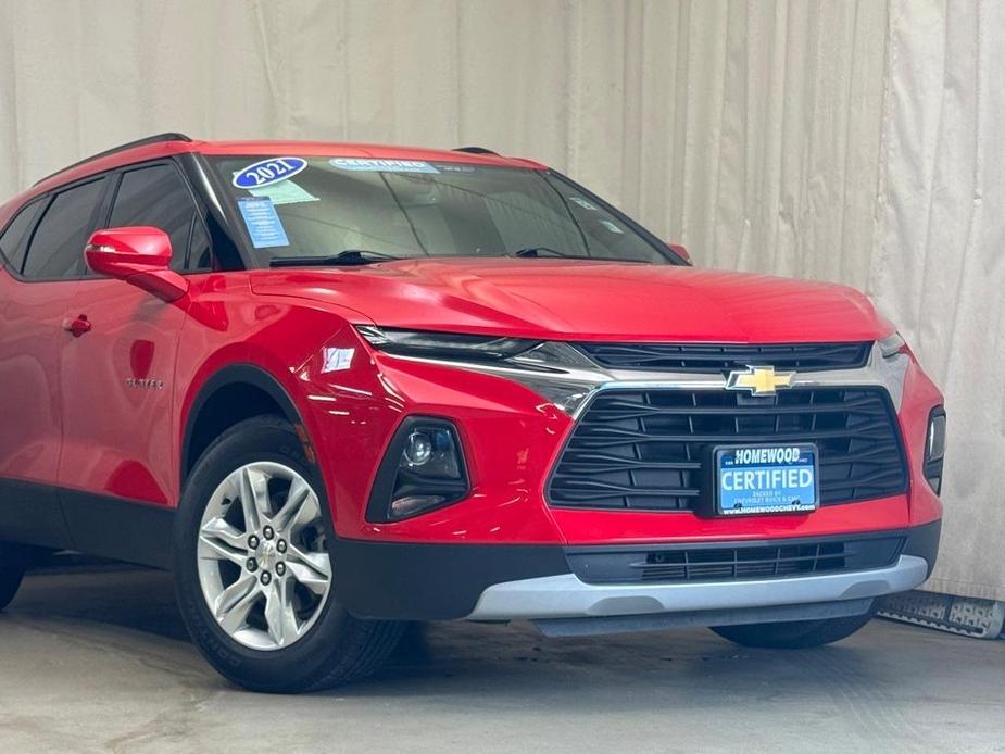 used 2021 Chevrolet Blazer car, priced at $25,705