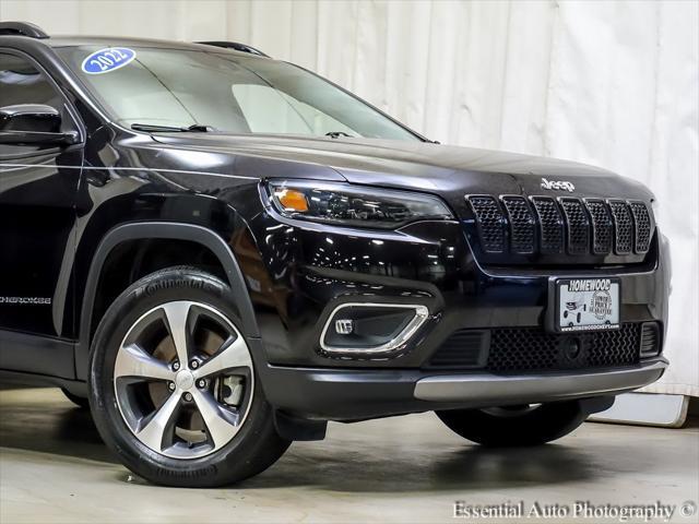 used 2022 Jeep Cherokee car, priced at $26,605