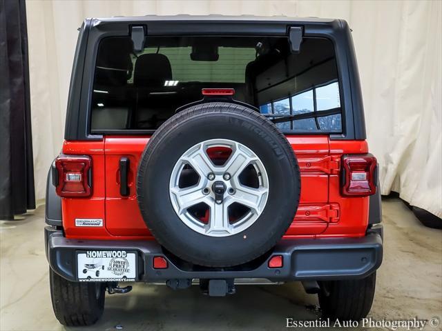 used 2021 Jeep Wrangler Unlimited car, priced at $33,605