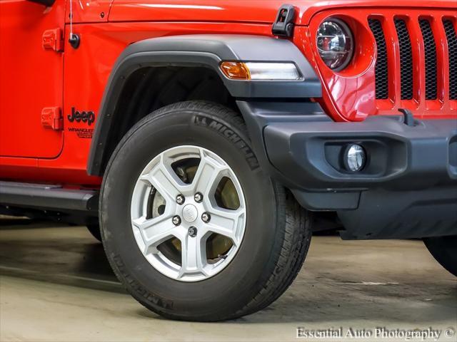 used 2021 Jeep Wrangler Unlimited car, priced at $33,605