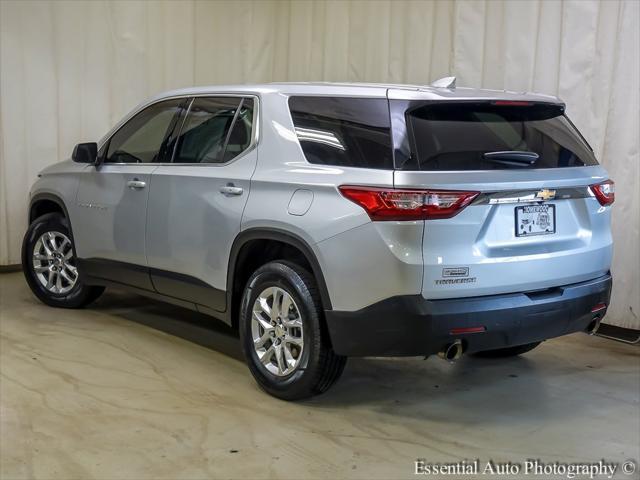 used 2021 Chevrolet Traverse car, priced at $23,605