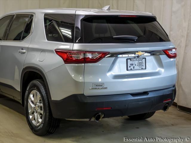 used 2021 Chevrolet Traverse car, priced at $23,605