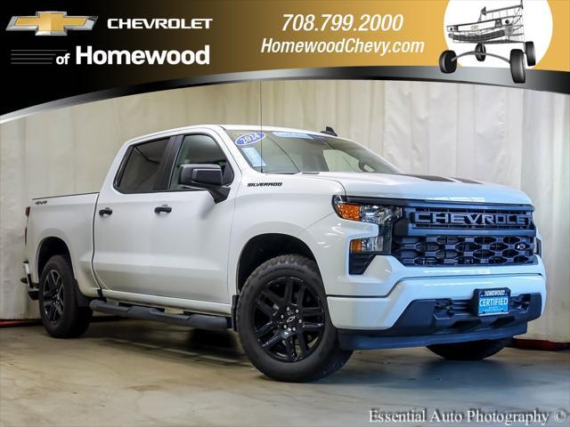 used 2024 Chevrolet Silverado 1500 car, priced at $45,105