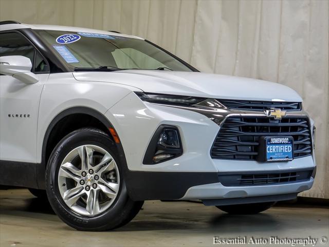 used 2022 Chevrolet Blazer car, priced at $28,605