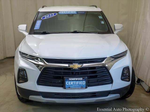 used 2022 Chevrolet Blazer car, priced at $28,605