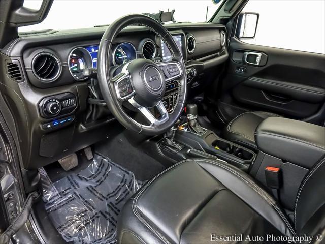 used 2022 Jeep Wrangler Unlimited 4xe car, priced at $36,605