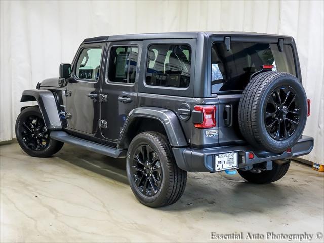 used 2022 Jeep Wrangler Unlimited 4xe car, priced at $36,605