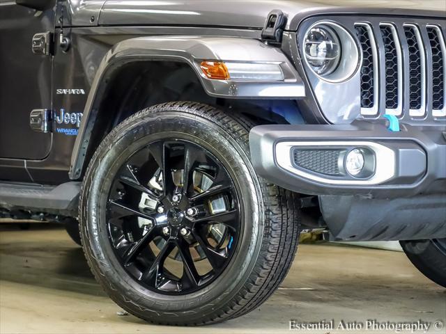 used 2022 Jeep Wrangler Unlimited 4xe car, priced at $36,605