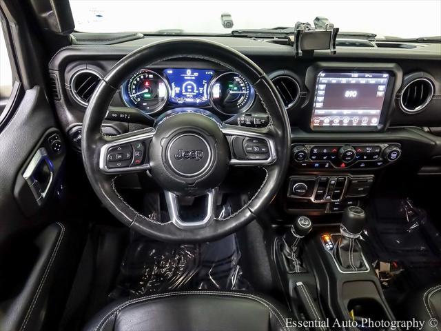 used 2022 Jeep Wrangler Unlimited 4xe car, priced at $36,605