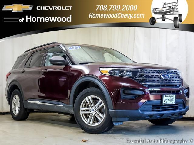 used 2022 Ford Explorer car, priced at $34,105