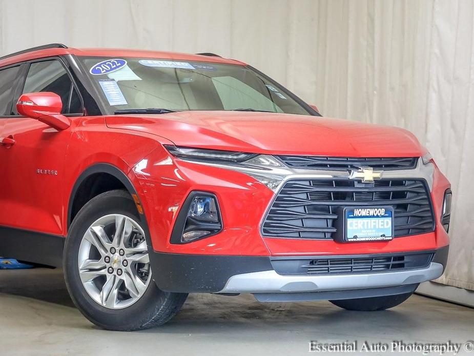 used 2022 Chevrolet Blazer car, priced at $30,505