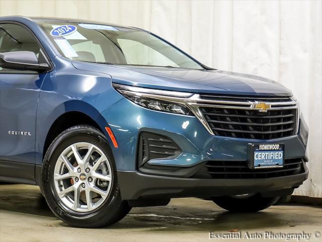 used 2024 Chevrolet Equinox car, priced at $24,105