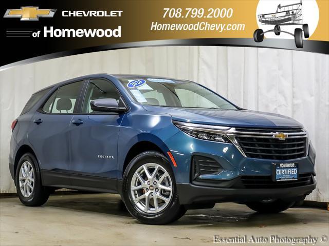 used 2024 Chevrolet Equinox car, priced at $24,105