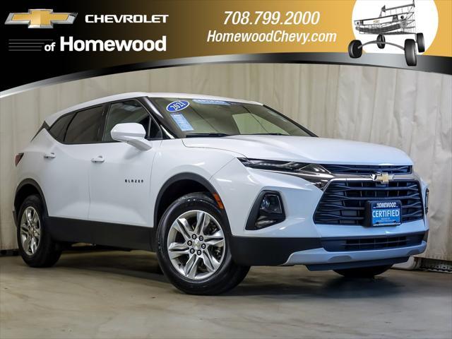 used 2021 Chevrolet Blazer car, priced at $24,105