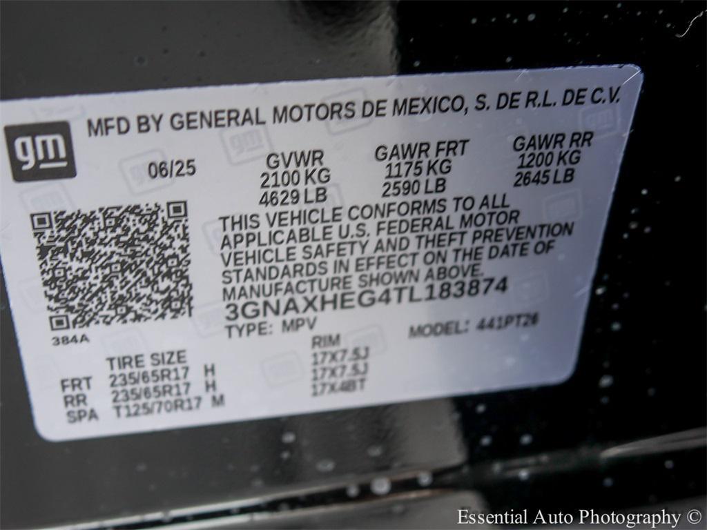 new 2026 Chevrolet Equinox car, priced at $26,995