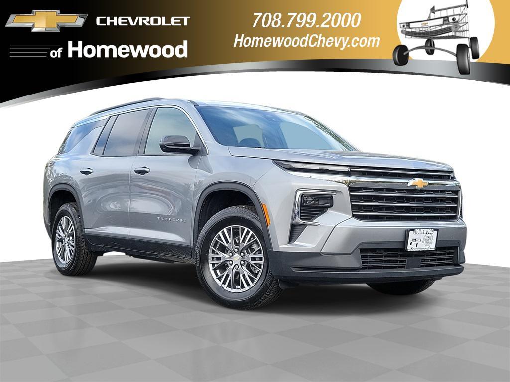used 2025 Chevrolet Traverse car, priced at $37,990