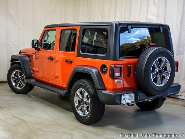 used 2019 Jeep Wrangler Unlimited car, priced at $28,105