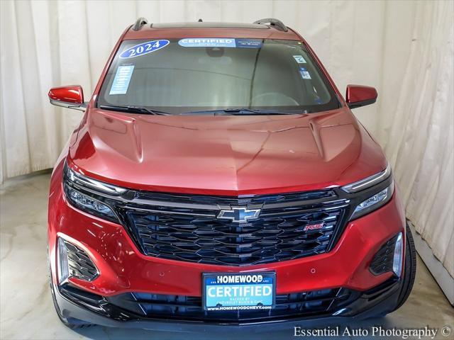 used 2024 Chevrolet Equinox car, priced at $31,605