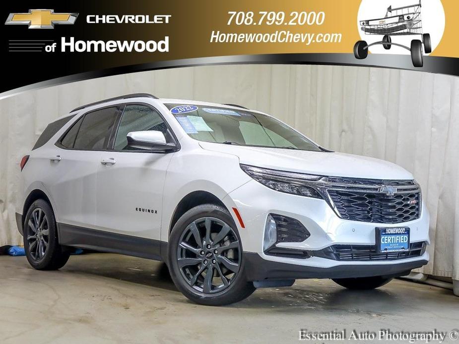 used 2022 Chevrolet Equinox car, priced at $26,991