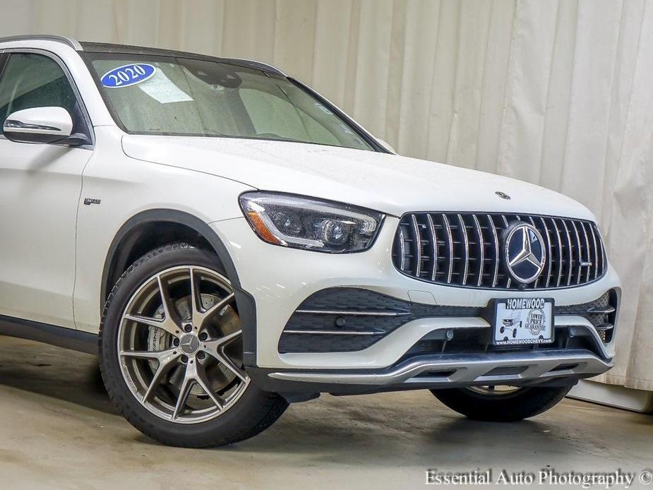 used 2020 Mercedes-Benz AMG GLC 43 car, priced at $42,705